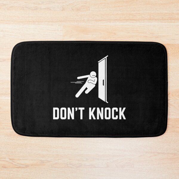 Item preview, Don't Knock designed and sold by Never Too Much Stuff.