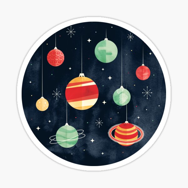 Joy to the Universe Sticker