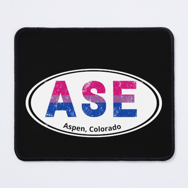 Item preview, Aspen Colorado Bisexual Pride Call Letters designed and sold by ShowMePride.