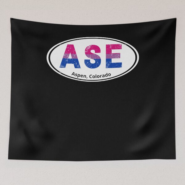 Item preview, Aspen Colorado Bisexual Pride Call Letters designed and sold by ShowMePride.