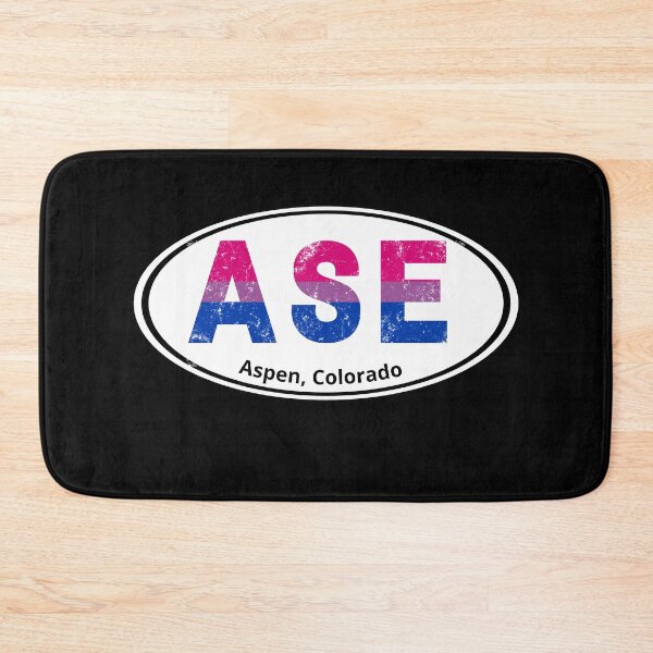 Item preview, Aspen Colorado Bisexual Pride Call Letters designed and sold by ShowMePride.