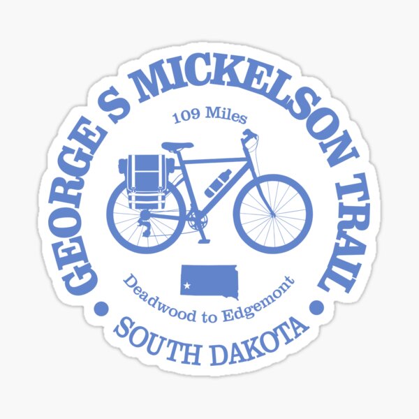 Item preview, George S Mickelson Trail (cycling) designed and sold by curranmorgan.
