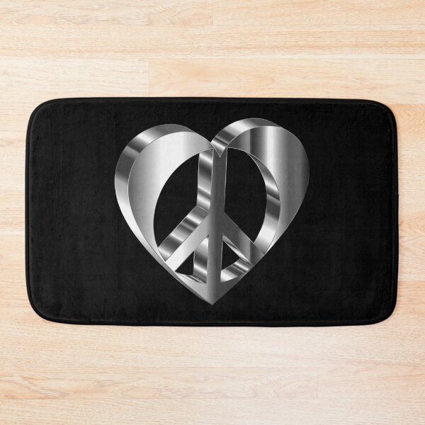 Item preview, Chrome Heart With Peace Sign. designed and sold by Lees Tees.