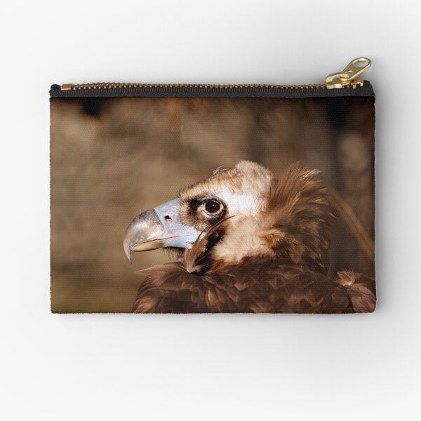 Cinereous/Eurasian Black Vulture Zipper Pouch