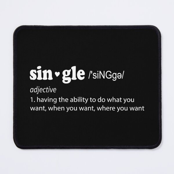 Item preview, Single definition funny valentine gift national singles day designed and sold by AstroShop1.