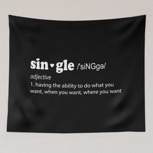 Item preview, Single definition funny valentine gift national singles day  designed and sold by AstroShop1.
