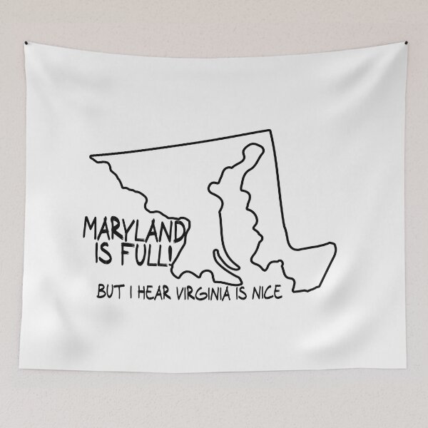Item preview, Maryland is Full, but I hear Virginia is nice designed and sold by CalvinMade.