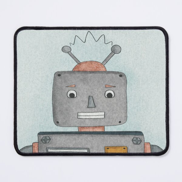 Item preview, Cute hand drawn robot designed and sold by DollyandFred.