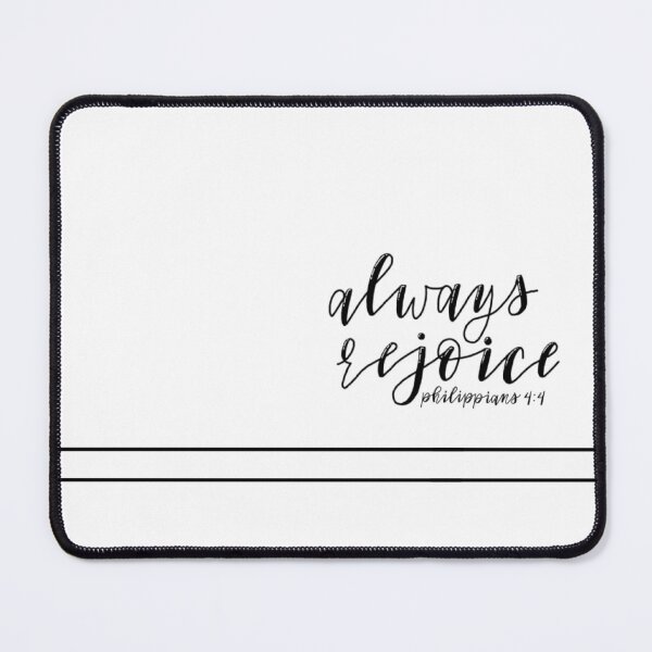 Item preview, Always Rejoice Theme Text designed and sold by Christian Marotta.