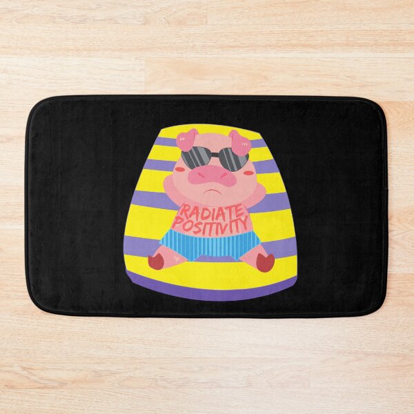 Item preview, Radiate Positivity Sunburned Pig designed and sold by Caregiverology.