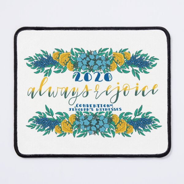 Item preview, Always Rejoice! 2020 Convention (Rectangle) designed and sold by Christian Marotta.