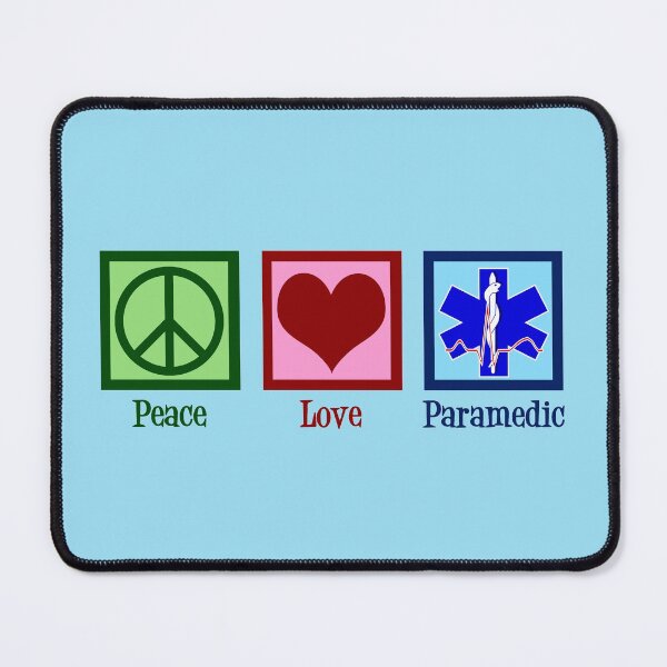 Item preview, Peace Love Paramedic designed and sold by Epic Love Designs.