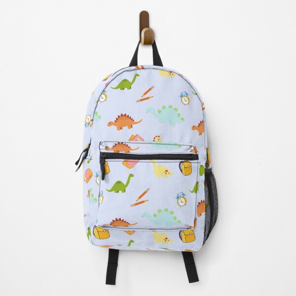 Item preview, Blue Back To School Dinosaurs Pattern designed and sold by NECHSTORE.