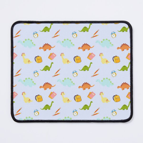 Item preview, Blue Back To School Dinosaurs Pattern designed and sold by NECHSTORE.