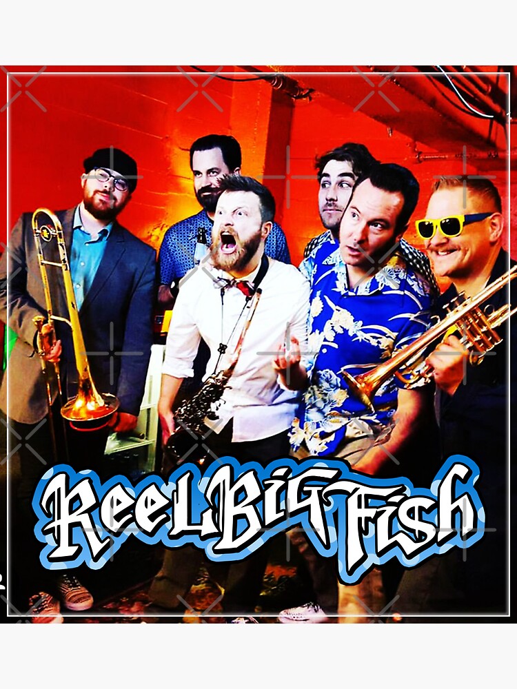 "REEL BIG FISH" Sticker by kamakensei Redbubble