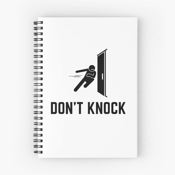 Item preview, Don't Knock designed and sold by Never Too Much Stuff.