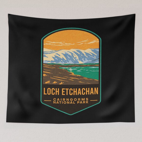 Item preview, Loch Etchachan Cairngorms National Park designed and sold by JordanHolmes.