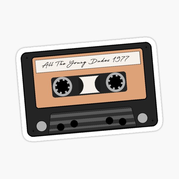 all the young dudes sticker Sticker