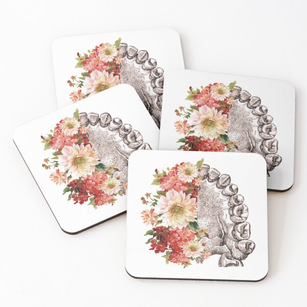 Item preview, Maxilla with coral flowers - Dental designed and sold by guaka-molly.