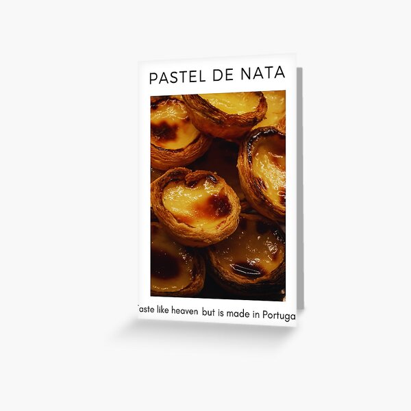 Item preview, Pastel de nata- Portuguese Egg Custard Tarts designed and sold by MeetingPortugal.