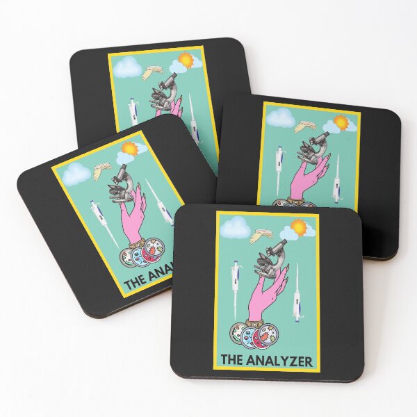 Item preview, TAROT CARD THE ANALYZER FUNNY MEDICAL LAB SCIENTIST  Microbiology designed and sold by Hippiesole.