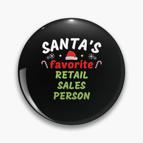 Item preview, Santa's Favorite Retail Sales Person Christmas Gift designed and sold by geniusshirtsss.