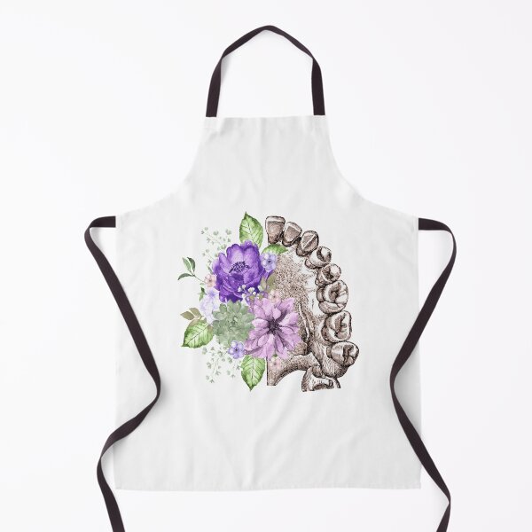 Item preview, Maxilla with purple flowers - Dental designed and sold by guaka-molly.