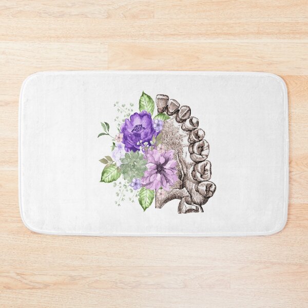 Item preview, Maxilla with purple flowers - Dental designed and sold by guaka-molly.