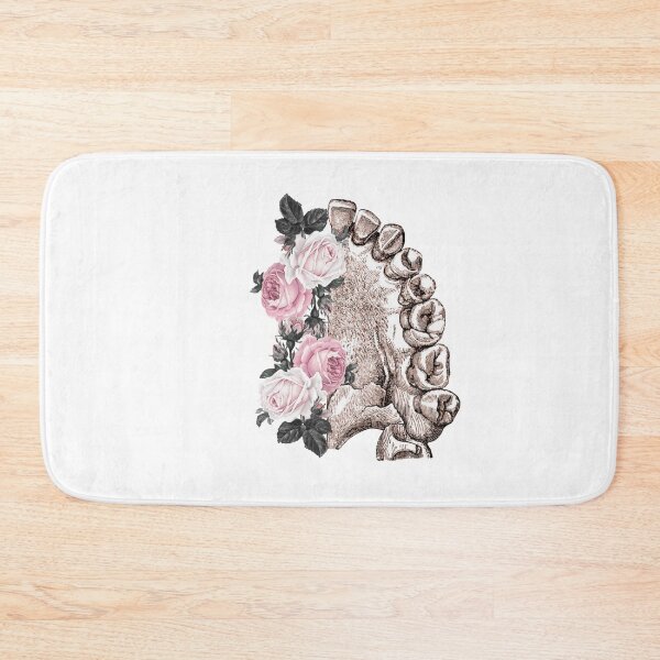 Item preview, Maxilla with light pink roses - Dental designed and sold by guaka-molly.
