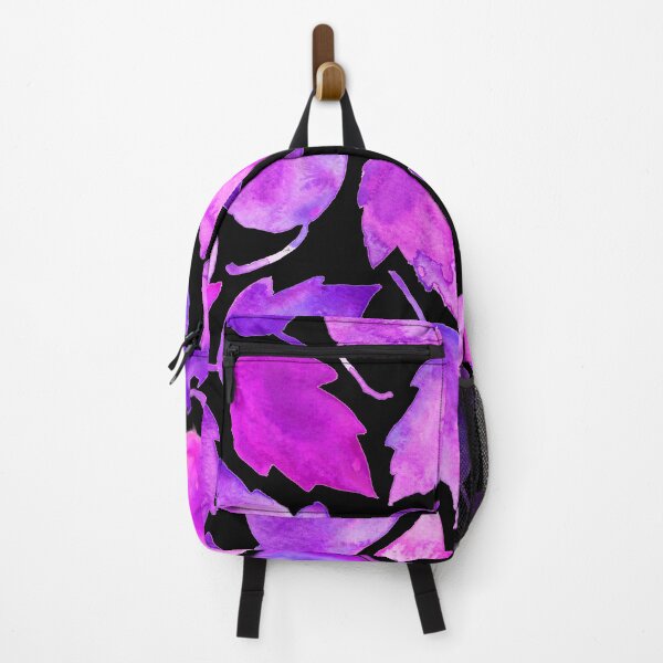 Item preview, Happy Leaves - Pink, purple Watercolor designed and sold by Magic Dreamery.