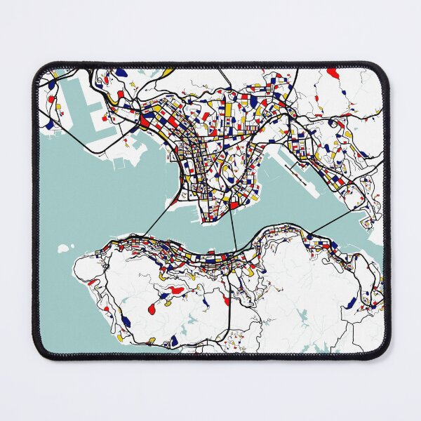 Item preview, Hong Kong City Map of China - Mondrian designed and sold by deMAP.