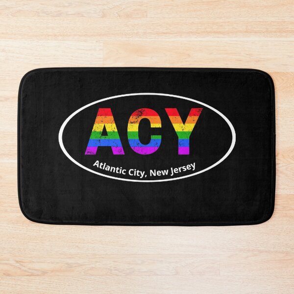 Item preview, Atlantic City New Jersey Rainbow Pride designed and sold by ShowMePride.