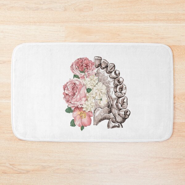 Item preview, Maxilla with pink flowers - Dental designed and sold by guaka-molly.