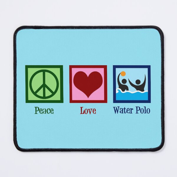 Item preview, Peace Love Water Polo designed and sold by Epic Love Designs.
