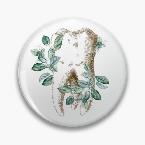 Item preview, Tooth with leaves - Dental designed and sold by guaka-molly.
