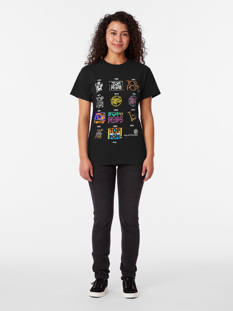 Alternate view of NDVH Top of the Pops Logos Classic T-Shirt