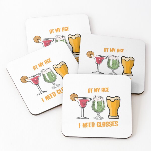 Item preview, At my age I need glasses - assortment designed and sold by Good-tees.