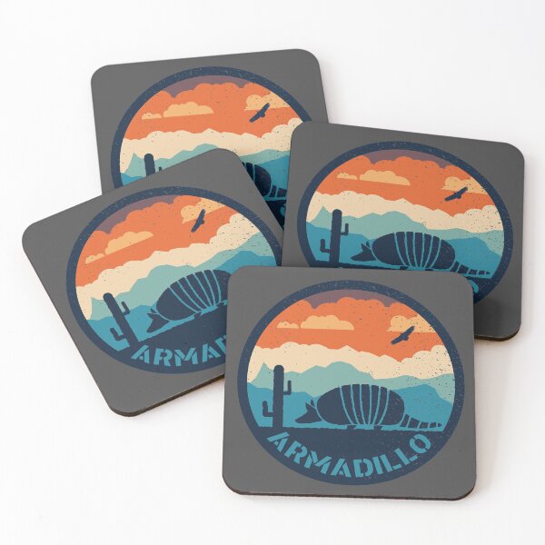 Item preview, Armadillo Vintage Pattern Tactical Possum Desert Landscape designed and sold by d247.