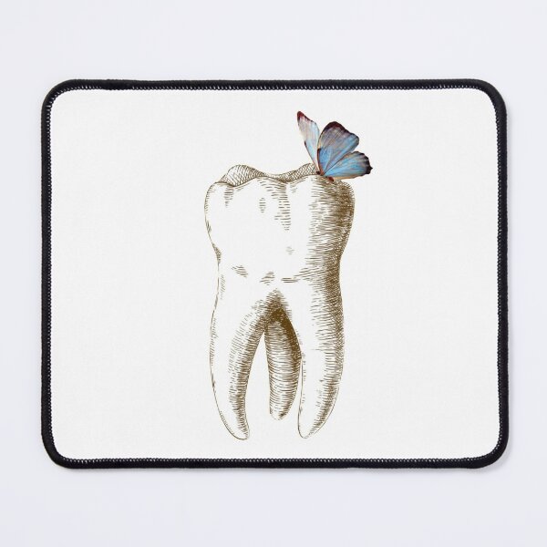 Item preview, Tooth with butterfly - Dental designed and sold by guaka-molly.