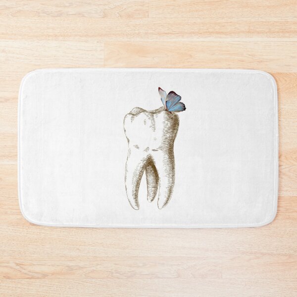 Item preview, Tooth with butterfly - Dental designed and sold by guaka-molly.