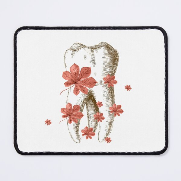 Item preview, Tooth with autumn leaves - Dental designed and sold by guaka-molly.