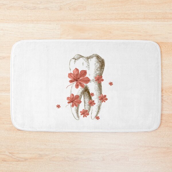Item preview, Tooth with autumn leaves - Dental designed and sold by guaka-molly.