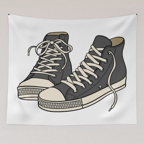 Item preview, Grey Converse designed and sold by Dandarey.