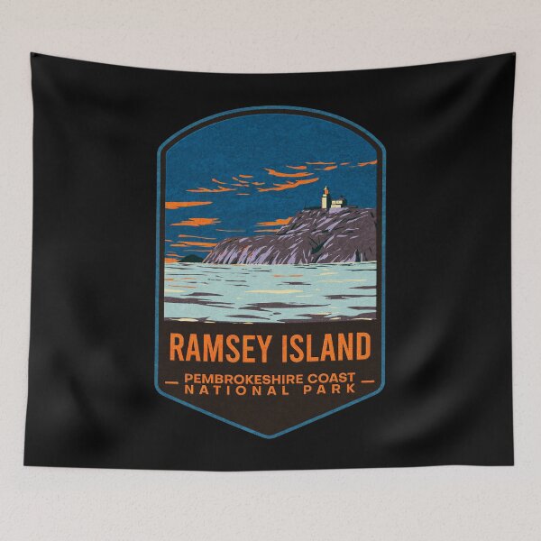 Item preview, Ramsey Island Pembrokeshire Coast National Park designed and sold by JordanHolmes.