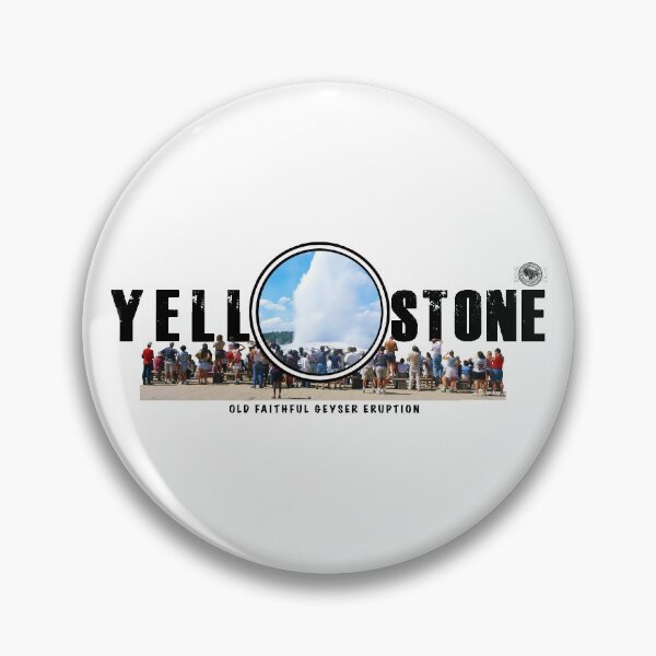 Item preview, Crowd Watching Old Faithful Geyser Erupt, Yellowstone National Park  - geyser designed and sold by SmyrnaBuffalo.