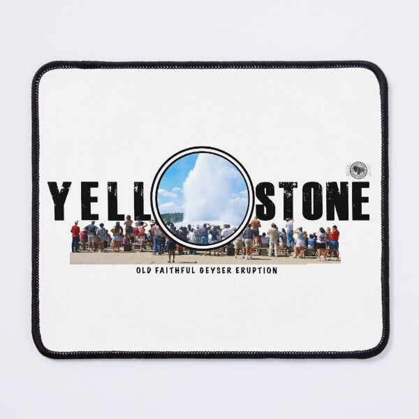 Item preview, Crowd Watching Old Faithful Geyser Erupt, Yellowstone National Park - geyser designed and sold by SmyrnaBuffalo.