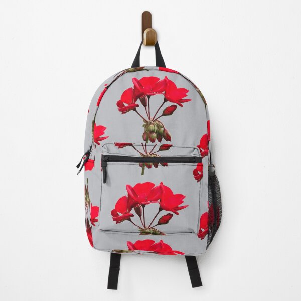 Item preview, Red Geranium Flower with Buds designed and sold by KathyLav.