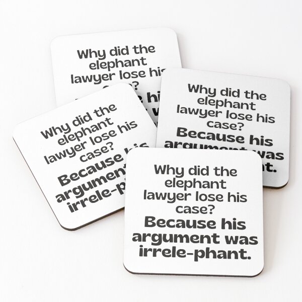 Item preview, Lawyer joke/pun - funny lawyer gift #8 designed and sold by PickaSticka.
