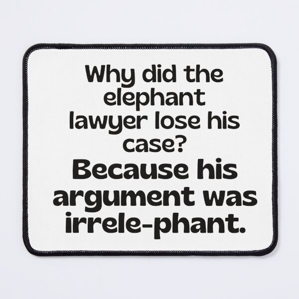 Item preview, Lawyer joke/pun - funny lawyer gift #8 designed and sold by PickaSticka.