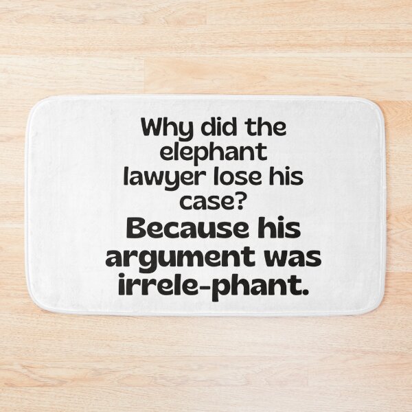 Item preview, Lawyer joke/pun - funny lawyer gift #8 designed and sold by PickaSticka.